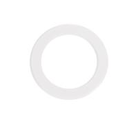 sourcing map Magnetic Adapter Ring, Magnetic Sticker Ring ABS Universal Magnet Wireless Charging Conversion Kit for Mobile Phone Case Wireless Charger, White