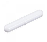 sourcing map Magnetic Stirrer Mixer Stir Bar Rod 60mm(2.36") x10mm with Ring Shape Coating Magnet White for Laboratory 2Pcs