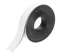sourcing map Magnetic Strip 16.4 Feet x 1" Width x 1/16" Thick Magnetic Tape Labels Stickers Self Adhesive for Whiteboards Refrigerator and DIY Crafts