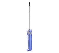 sourcing map Magnetic Torx Screwdriver 3x75mm Rod T8 Carbon Steel Star 6 Point Head Screw Driver with Non-Slip Handle for Appliances Repair Improvement, Blue