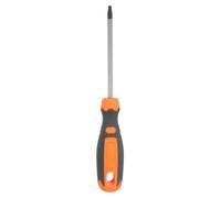 sourcing map Magnetic Torx Screwdriver T10 45# Steel Security Star 6 Point Head Precision Screw Driver for Mechanical Equipment Electronic Devices Household, Black-Orange