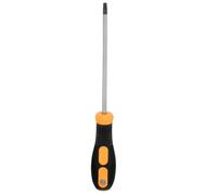 sourcing map Magnetic Torx Screwdriver T30 CR-V Steel Security Star 6 Point Head Precision Screw Driver for Mechanical Equipment Electronic Devices Household, Black-Yellow