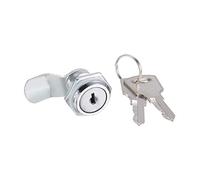 sourcing map Mailbox Cabinet Door Metal Single Point Security Cam Lock