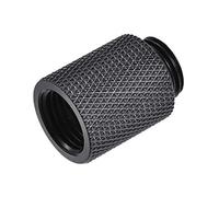 sourcing map Male to Female Extender Fitting G1/4 x 20mm for PC Water Cooling System Black