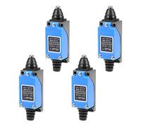 sourcing map ME-8111 Plunger Momentary Limit Switch 1NC+1NO 4Pcs for CNC Mill 3D printer Door Switch