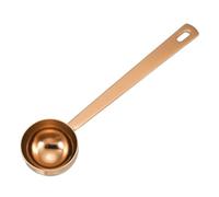 sourcing map Measuring Spoon, 15ml Long Handle Table Scoop Teaspoon Coffee Scoop Spoon for Ground Coffee Tea Sugar Cooking Baking, Rose Gold
