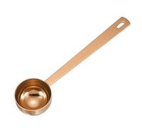 sourcing map Measuring Spoon, 20ml Long Handle Table Scoop Teaspoon Coffee Scoop Spoon for Ground Coffee Tea Sugar Cooking Baking, Rose Gold