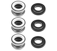 sourcing map Mechanical Shaft Seal Replacement for Pool Spa Pump 3pcs 103-12