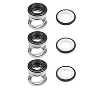 sourcing map Mechanical Shaft Seal Replacement for Pool Spa Pump 3pcs 108-19