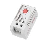 sourcing map Mechanical Switch Thermostat KTO011 Cabinet Temperature Controller 20-80°C Adjustable Normally Closed (N.C) Temperature Control Switch