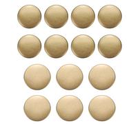 sourcing map Metal Antiqued Button Set 15mm 20mm Round Metal Sewing Button Brass Shank Replacement Button for Men Women Blazer Suit Woolen Coat Shirt Jacket Trousers Sewing Crafts, Bronze