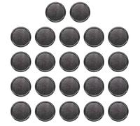 sourcing map Metal Book Binding Discs, 22Pcs 28mm Round Discbound Expansion Discs Binder Ring for DIY Notebooks Planner Accessories, Gray