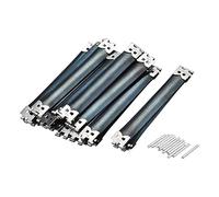 sourcing map Metal Internal Flex Frame - 30Pcs 100mm/3.9" Handbag Hinges Spring Clips for Coin Bag Sewing Purse Making DIY
