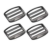 sourcing map Metal Ladder Buckle Slider Tri-Glider Metal Adjustable Buckles for Backpack Strap