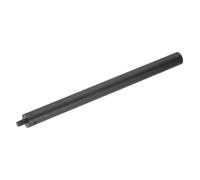 sourcing map Metal Microphone Stand Extension Tube 1/4" Male to 1/4" Female Mic Extension Pipe Stand Extenders Screw Rods for Extended Microphone, 8.27x0.6 Inch, Black