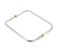 sourcing map Metal Purse Frame 8 in, 1 Pcs Rectangle Frame Kiss Lock, Bag Frame Hardware Replacements for DIY Purse Handle Bag Making, Clutch Coin Purse Frames