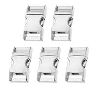 sourcing map Metal Quick Side Release Buckles Zinc Adjustable Quick Release Buckle Replacement Snaps Clips Clasps for Backpack