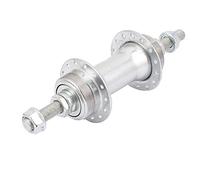 sourcing map Metal Rear Wheel Hub Bicycle Bike Cycling 28 Holes Disc Silver Tone