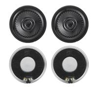 sourcing map Metal Shell Round Internal Magnetic Speakers 40mm Diameter 1 W 8 Ohm Iron Shell Small Speakers for Loud Micro Speaker Replacement DVD Multimedia DIY Projects Pack of 4