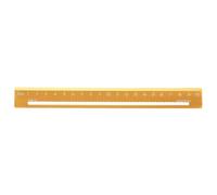 sourcing map Metal Straight Ruler 20cm Metric Aluminum Alloy Hollow Measuring Rulers Scale Tools for Measure Study Reading Classroom Office, Gold