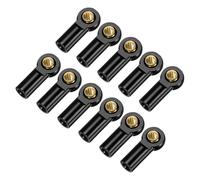 sourcing map Metal Tie Rod Ends M3xL19mm Steering Ball Joints Link for 1/10 RC Hobby Car Truck Crawler DIY Upgrade, Black, Pack of 11