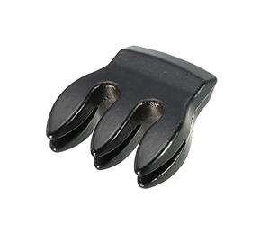 sourcing map Metal Violin Mute 3 Prong Practice Violin Silence Mute Black for Fiddle Violin Volume Control Practice