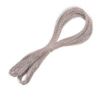 sourcing map Metallic Cord,1mmx100m Silver,Black,Gold Ornaments Strings Metallic Non Stretch Thread Tinsel Rope Christmas Ribbon for Gift Wrapping,Jewelry Making, DIY Crafts