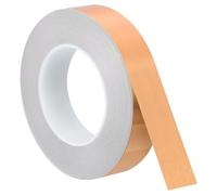 sourcing map Metallic Tape, 1.18 in x 164 ft Self Adhesive Metalized Polyester Film Tape Waterproof Shiny Washi Tape for Walls Graphic Arts Gifts Wrapping Crafts Decoration, Brushed Rose Gold