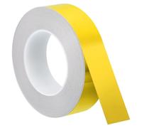 sourcing map Metallic Tape, 1.38 in x 164 ft Self Adhesive Metalized Polyester Film Tape Waterproof Shiny Washi Tape for Walls Graphic Arts Gifts Wrapping Crafts Decoration, Gloss Gold