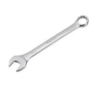 sourcing map Metric 28mm 12-Point Box Open End Combination Wrench Chrome Finish, Cr-V