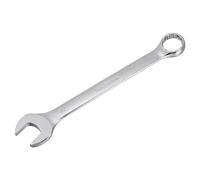 sourcing map Metric 32mm 12-Point Box Open End Combination Wrench Chrome Finish, Cr-V
