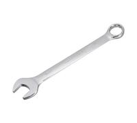 sourcing map Metric 34mm 12-Point Box Open End Combination Wrench Chrome Finish, Cr-V
