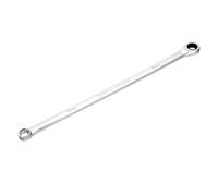 sourcing map Metric Double Box End Ratcheting Wrench, 10mm Extra Long 72 Teeth Chrome Vanadium Steel Ratchet Wrench for Automotive Furniture Machinery Repair