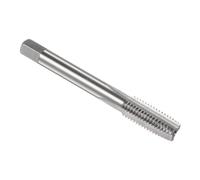 sourcing map Metric Machine Tap M9 x 1.25mm H2 High Speed Steel 3 Straight Flutes Screw Tapping Threading Machinist Repair DIY Tool