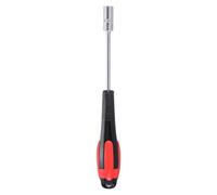sourcing map Metric Nut Driver 6mm Dia 75mm Shank Non-Magnetic 6 Point Hex Socket Screwdriver with Non-Slip Handle for Tightening and Loosening Fasteners
