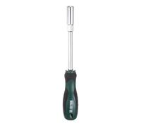 sourcing map Metric Nut Driver 9mm CR-V Non-Magnetic Tip Hollow Shafts Hex Socket Screwdriver with Non-Slip Handle for Automobile Repair