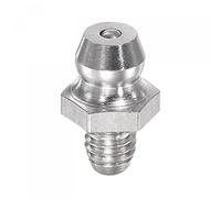 sourcing map Metric Stainless Steel Straight Grease Fitting M5 x 0.8mm Thread Hydraulic Grease Fitting Accessories