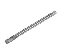 sourcing map Metric Thread Tap M10 x 1.25 H2 130mm Extra Long Straight Flute Screw Thread Milling Machine Taps Threading Tapping Repair Tool