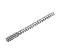 sourcing map Metric Thread Tap M12 x 1.25 H2 130mm Extra Long Straight Flute Screw Thread Milling Machine Taps Threading Tapping Repair Tool