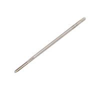 sourcing map Metric Thread Tap M2.5 x 0.45 H2 89mm Extra Long Straight Flute Screw Thread Milling Machine Taps Threading Tapping Repair Tool