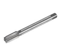 sourcing map Metric Thread Tap M22 x 2.5 H2 200mm Extra Long Straight Flute Screw Thread Milling Machine Taps Threading Tapping Repair Tool