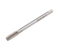 sourcing map Metric Thread Tap M8 x 1.25 H2 100mm Extra Long Straight Flute Screw Thread Milling Machine Taps Threading Tapping Repair Tool