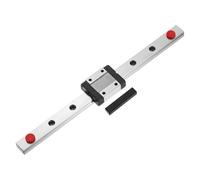 sourcing map MGN12 200mm Linear Sliding Rail Guide with MGN12C Sliding Carriage Block and Mini Guide, Linear Motion Guideway for Mini Engraving CNC Machine 3D Printer