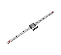 sourcing map MGN12 350mm Linear Sliding Rail Guide with MGN12C Sliding Carriage Block and Mini Guide, Linear Motion Guideway for Mini Engraving CNC Machine 3D Printer