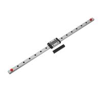 sourcing map MGN12 400mm Linear Sliding Rail Guide with MGN12H Sliding Carriage Block and Mini Guide, Linear Motion Guideway for Mini Engraving CNC Machine 3D Printer