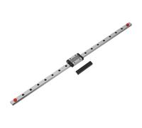 sourcing map MGN12 450mm Linear Sliding Rail Guide with MGN12H Sliding Carriage Block and Mini Guide, Linear Motion Guideway for Mini Engraving CNC Machine 3D Printer