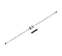 sourcing map MGN7 450mm Linear Sliding Rail Guide with MGN7C Sliding Carriage Block and Mini Guide, Linear Motion Guideway for Mini Engraving CNC Machine 3D Printer