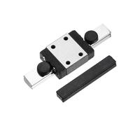 sourcing map MGN7 50mm Linear Sliding Rail Guide with MGN7C Sliding Carriage Block and Mini Guide, Linear Motion Guideway for Mini Engraving CNC Machine 3D Printer
