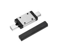 sourcing map MGN7 50mm Linear Sliding Rail Guide with MGN7H Sliding Carriage Block and Mini Guide, Linear Motion Guideway for Mini Engraving CNC Machine 3D Printer