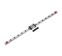 sourcing map MGN9 300mm Linear Sliding Rail Guide with MGN9C Sliding Carriage Block and Mini Guide, Linear Motion Guideway for Mini Engraving CNC Machine 3D Printer